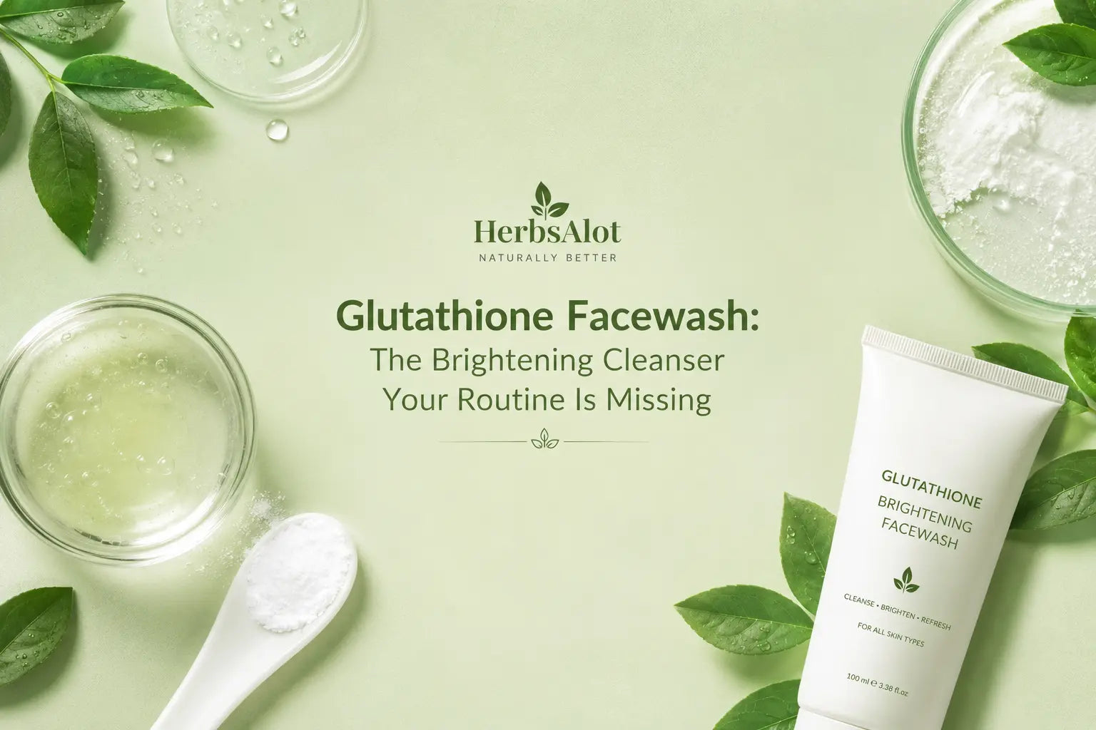 glutathione facial cleanser Facewash: The Brightening Guide – Herbsalot ghk-cu peptide hair regrowth cat digestion support Number of Tests:96 Tests