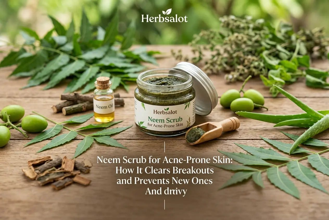 Neem Scrub for Acne-Prone Skin: How It Clears Breakouts and Prevents New Ones