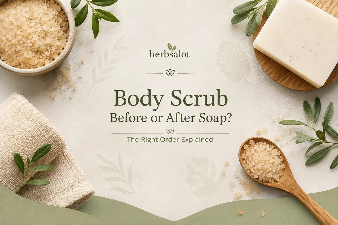 Body Scrub Before or After Soap? The Right Order Explained