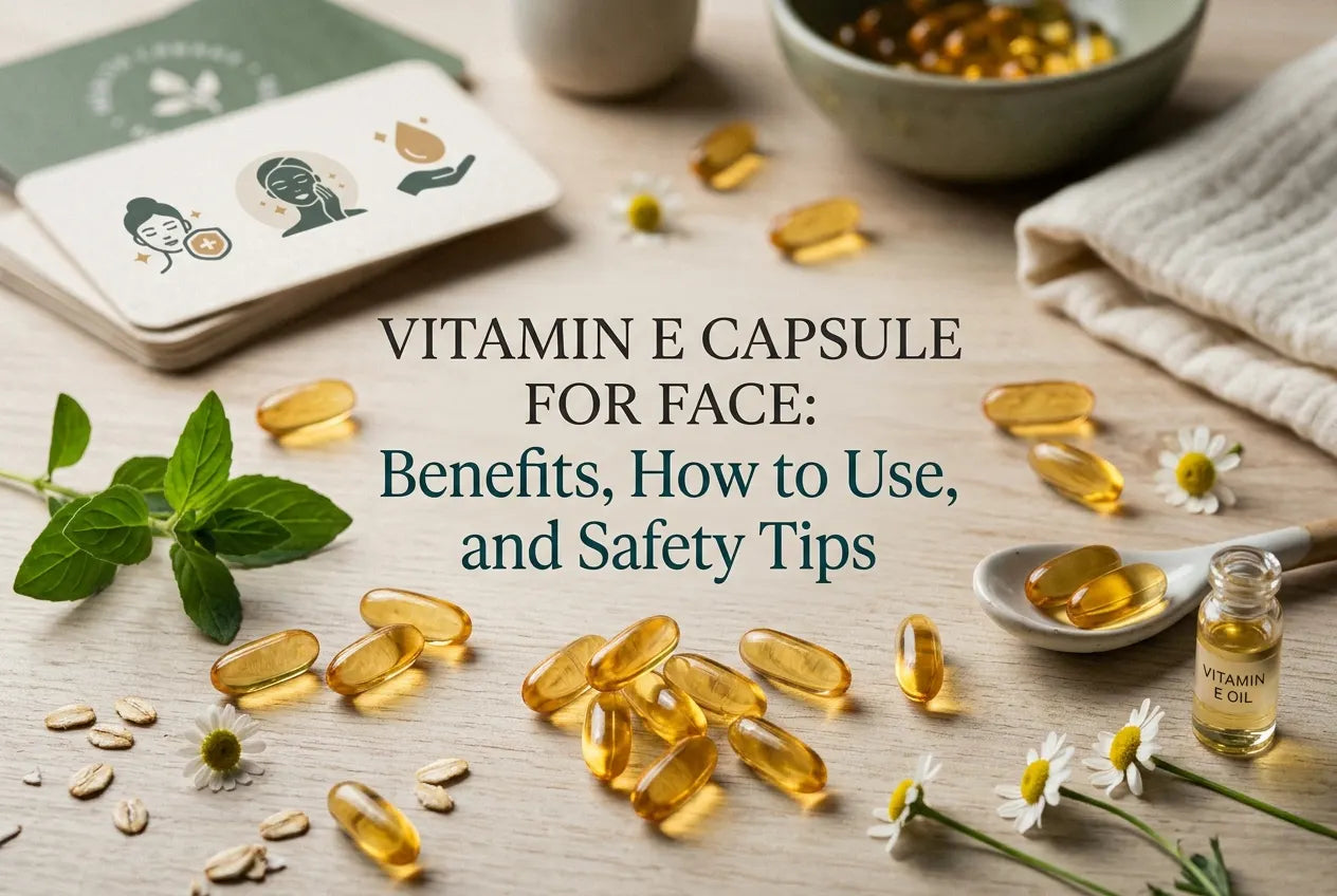 Vitamin E Capsule for Face: Benefits, How to Use, and Safety Tips