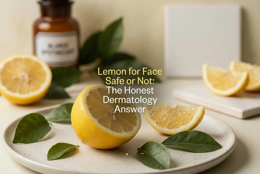 Lemon for Face Safe or Not: The Honest Dermatology Answer
