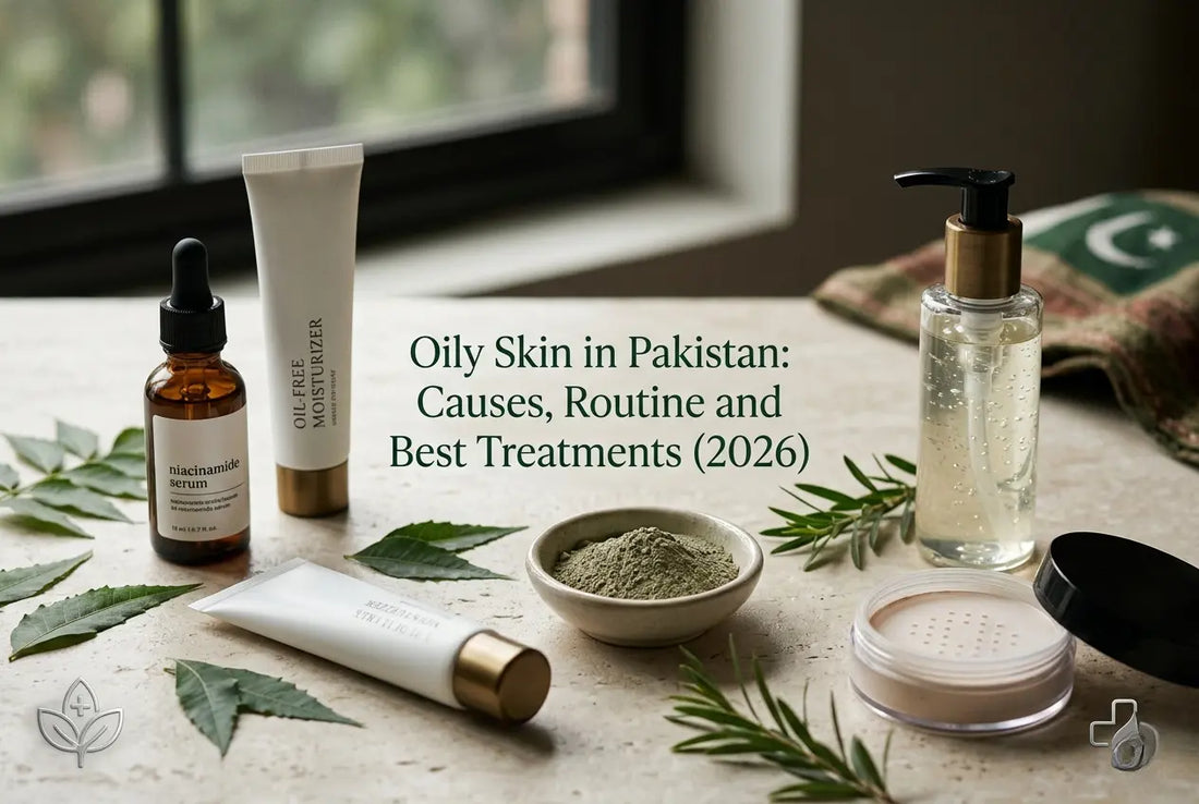 Oily Skin in Pakistan: Causes, Routine and Best Treatments (2026)
