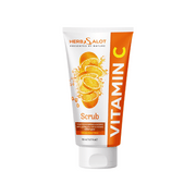 HerbSalot Vitamin C Face Scrub – Brightening & Dark Spot Removal (150ml)