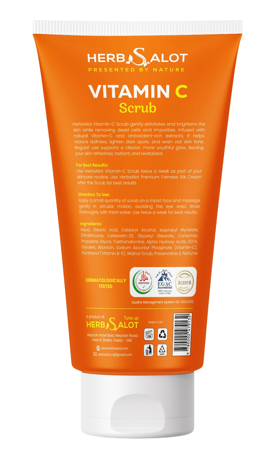 HerbSalot Vitamin C Brightening Scrub