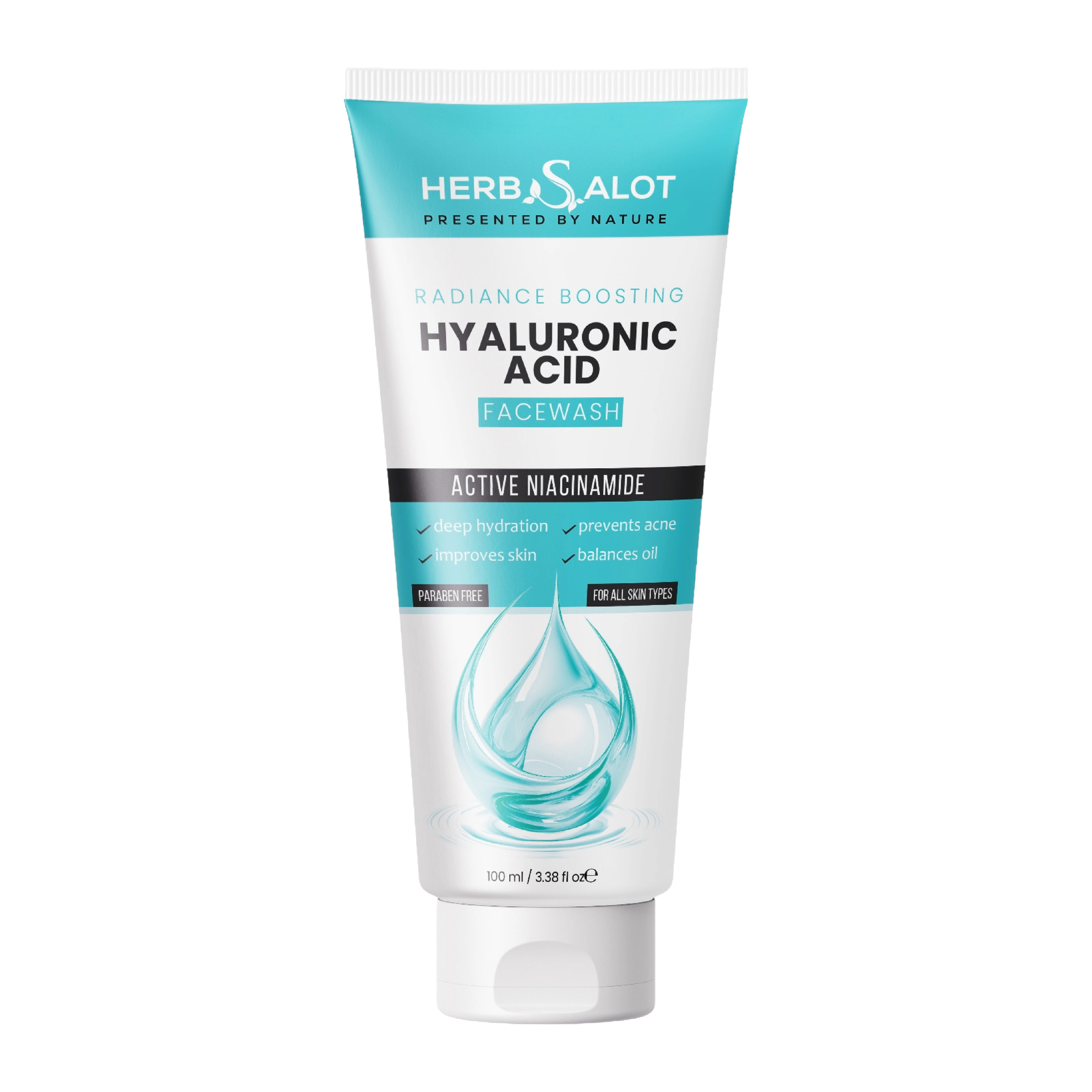 HerbSalot Hyaluronic Acid Face Wash