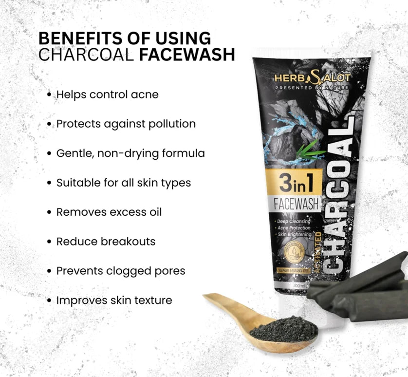 Activated Charcoal Face Wash