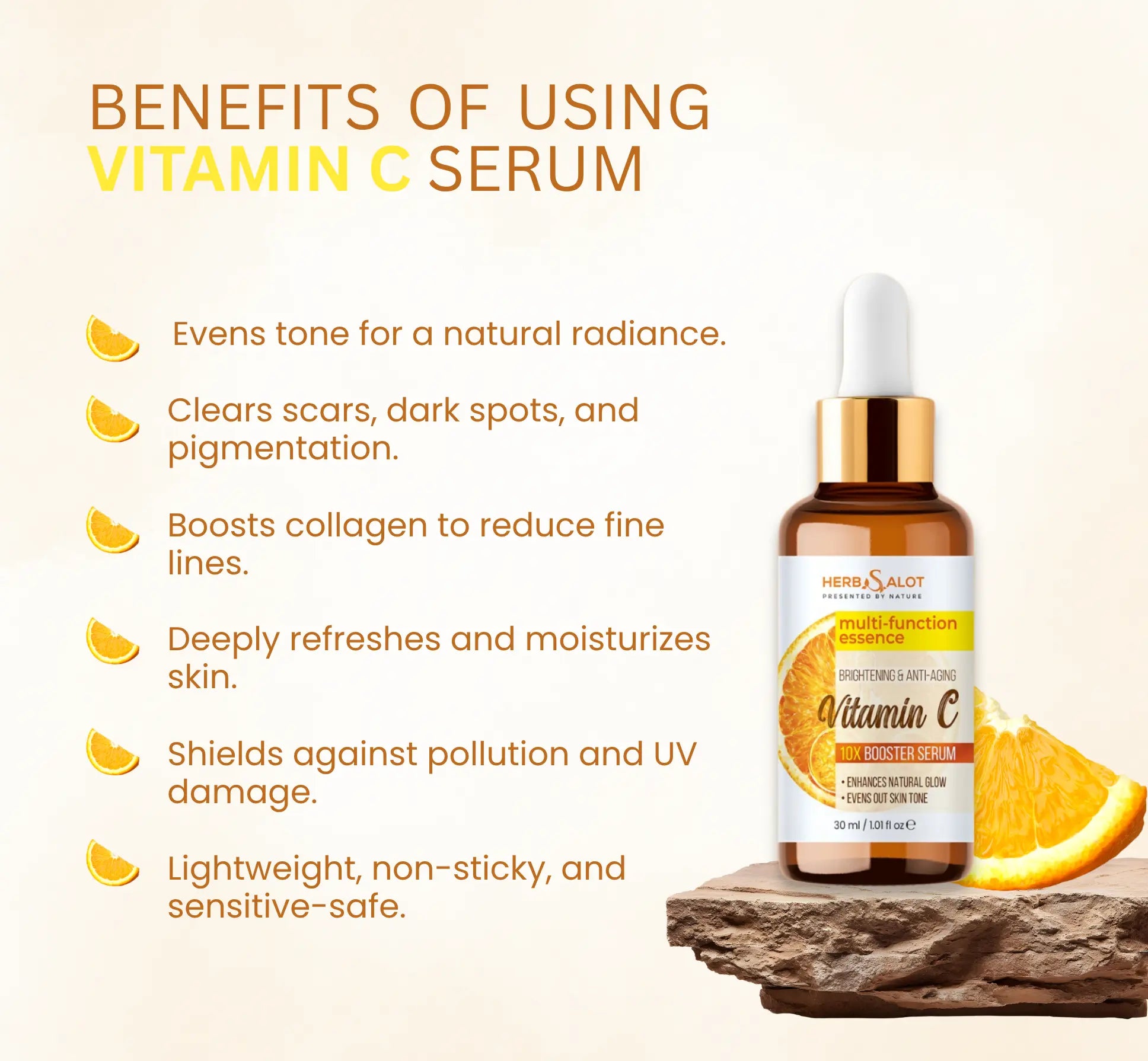 HerbsAlot Vitamin C 10X Booster Serum