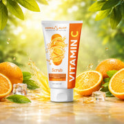 Herbsalot Vitamin C Face Scrub for Bright & Glowing Skin