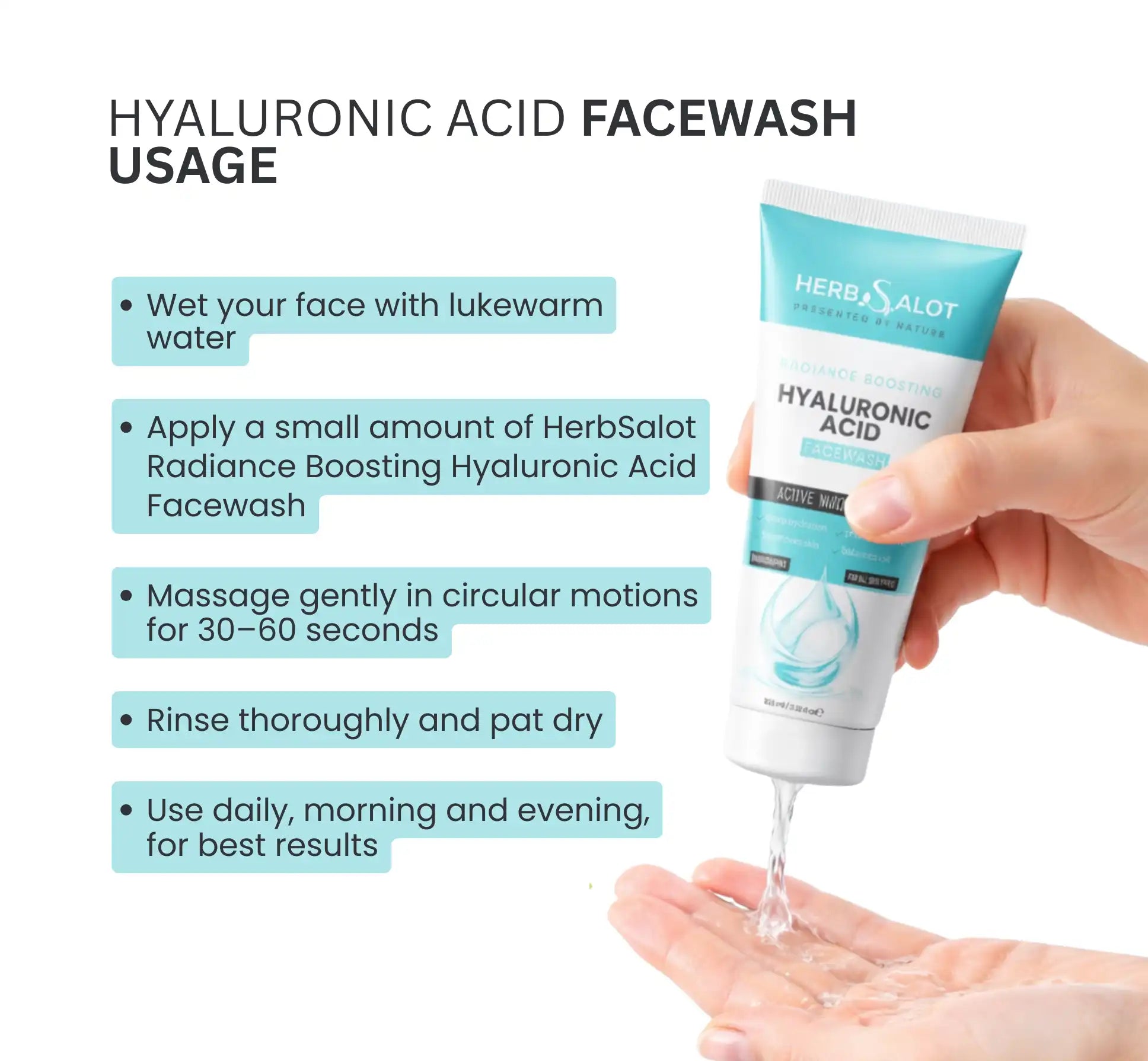 Hyaluronic Acid Face Wash