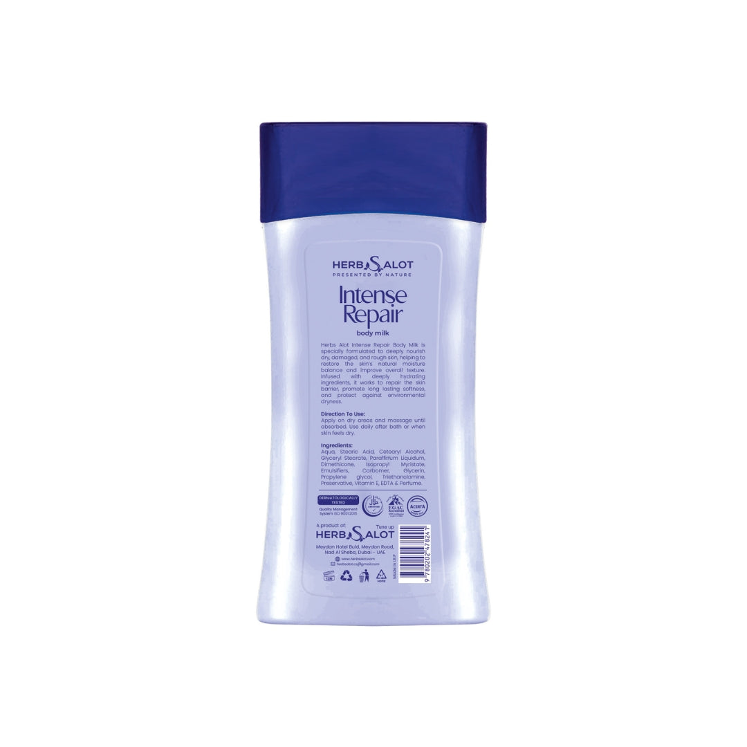 HerbSalot Intense Repair Body Milk – Deep Nourishing Lotion for Dry & Damaged Skin (200ml)