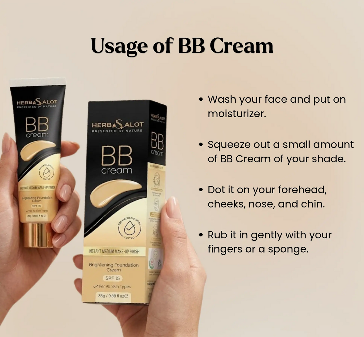 Herbsalot BB Cream SPF 15