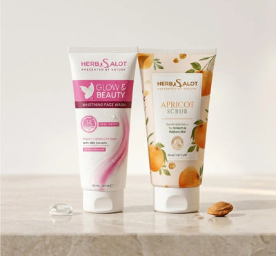 Apricot Scrub & Whitening Face Wash Combo