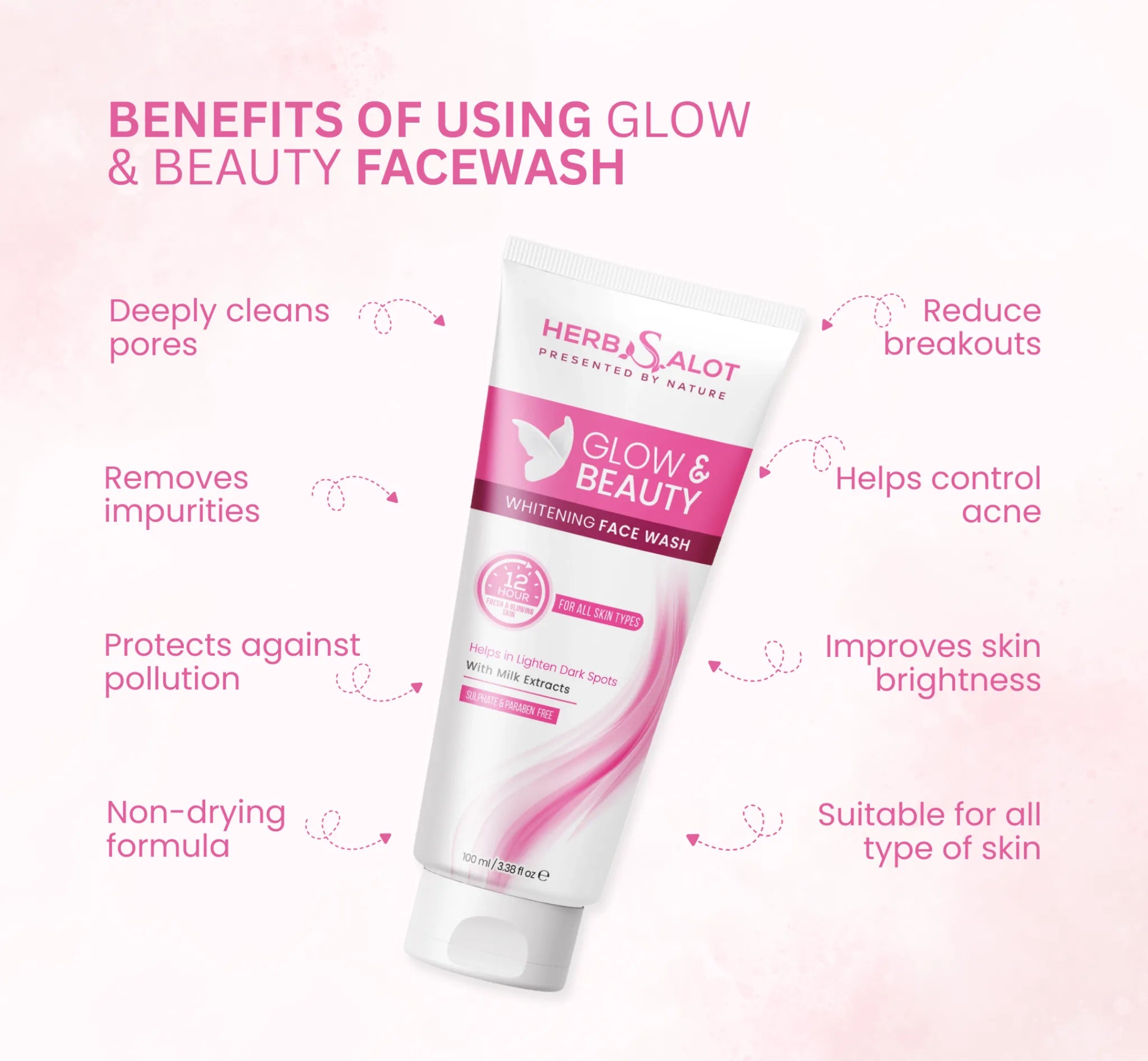 Glow & Beauty Whitening Face Wash