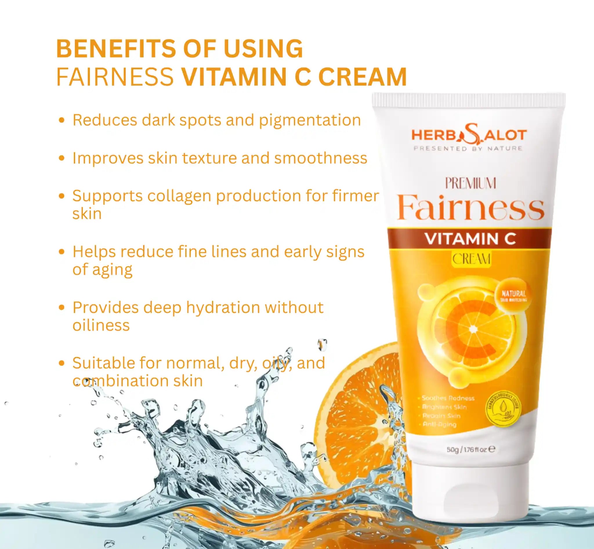 HerbSalot Fairness Vitamin C Face Cream