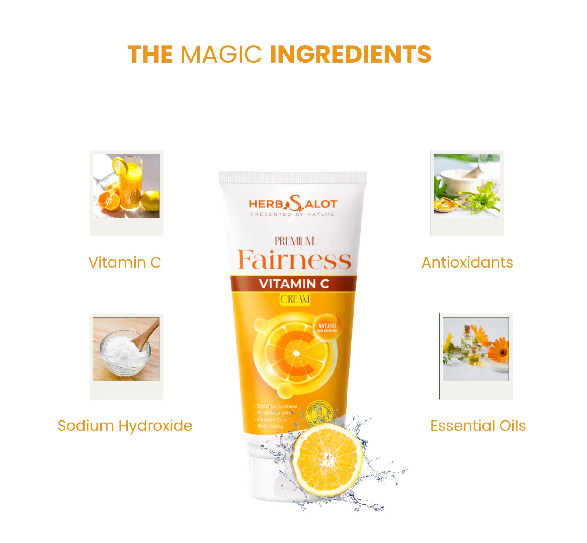 HerbSalot Fairness Vitamin C Face Cream