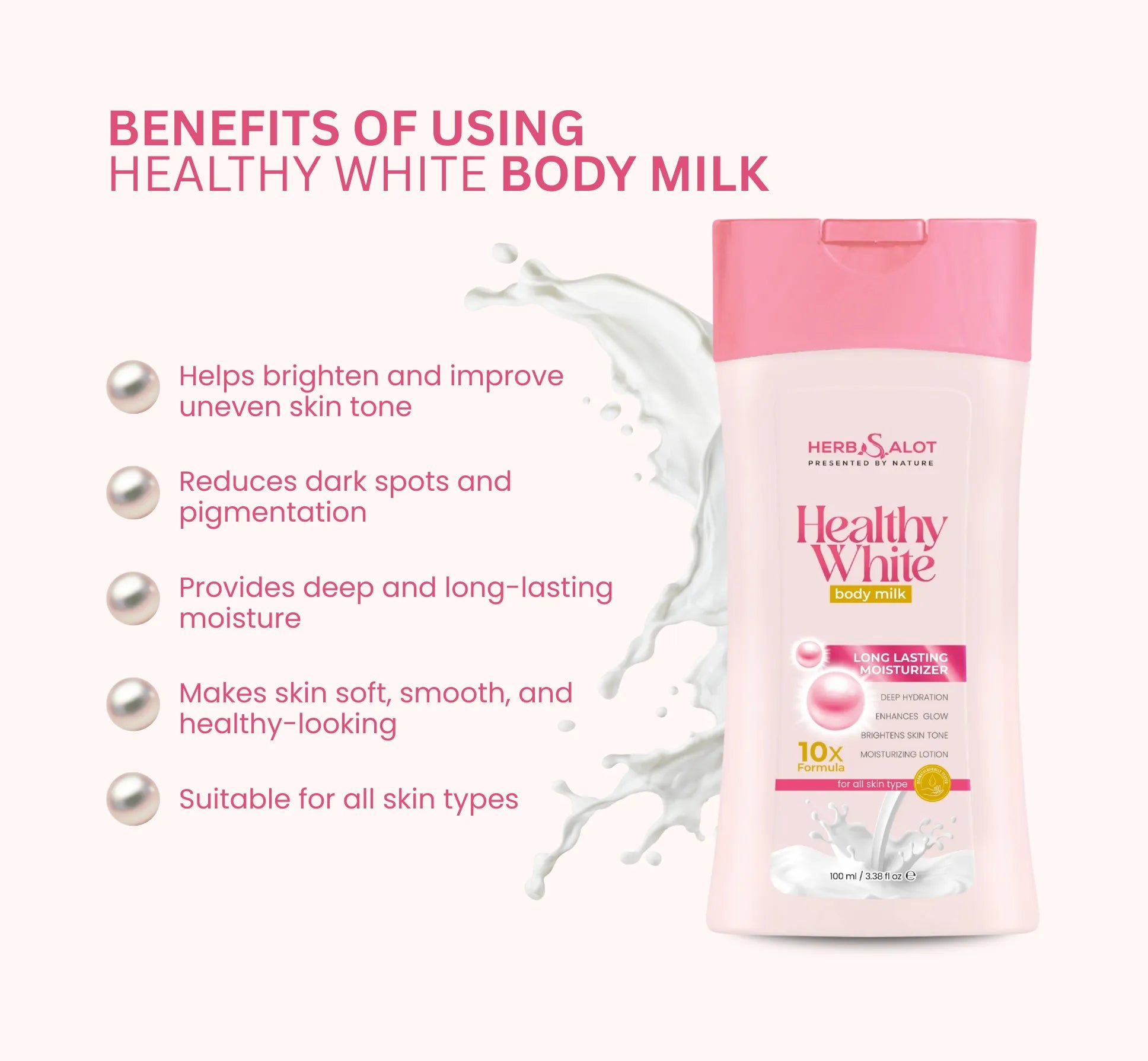 Healthy White Body Milk