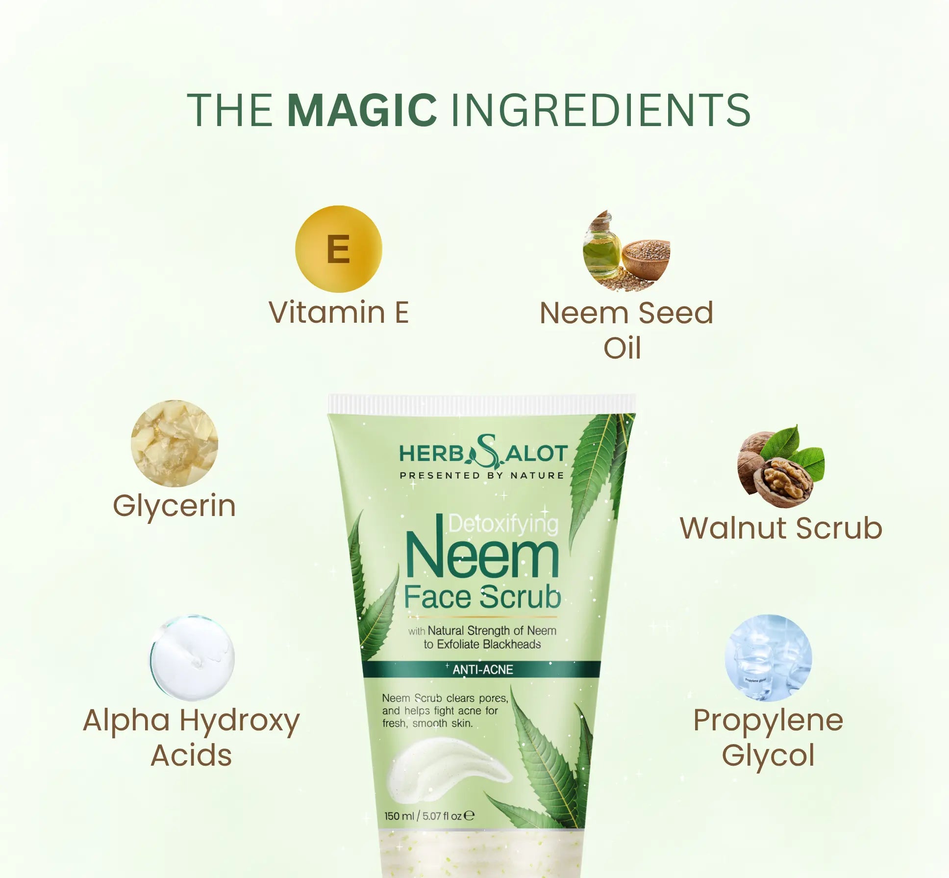 Anti-Acne Neem Blackhead Scrub