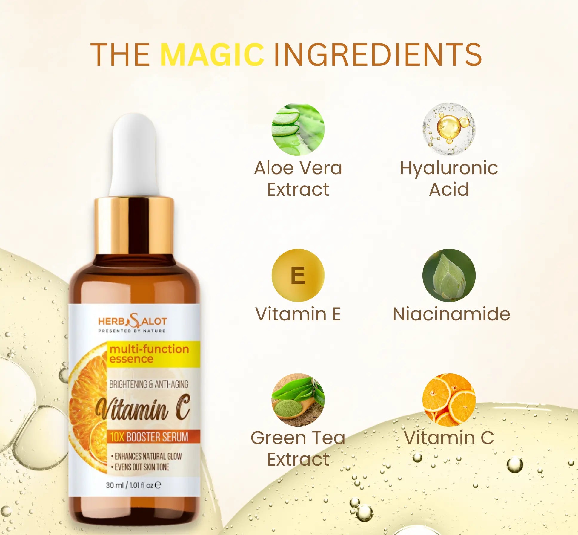HerbsAlot Vitamin C 10X Booster Serum