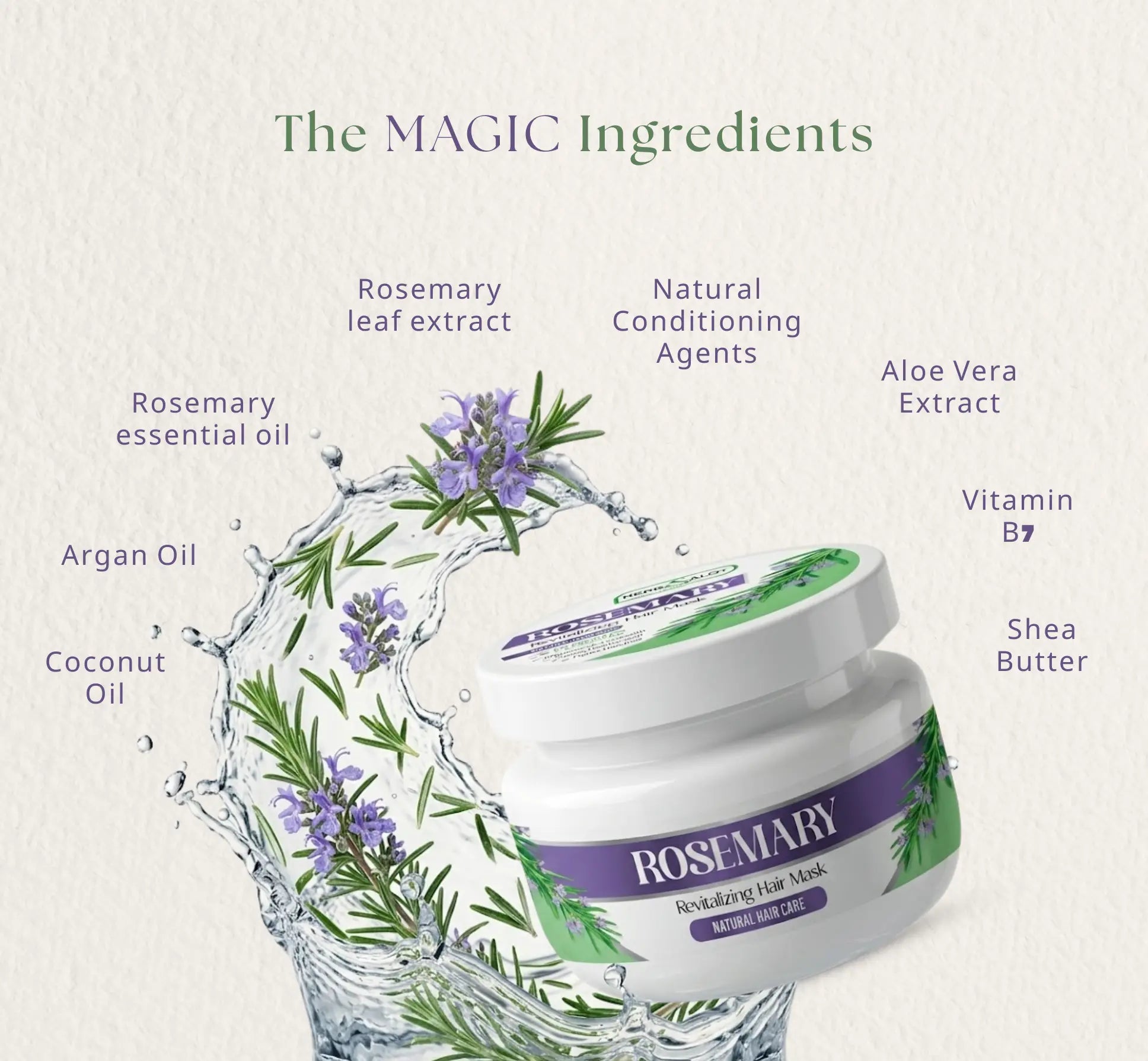 Rosemary Revitalizing Hair Mask| Best Hair Fall and Hair Growth Mask